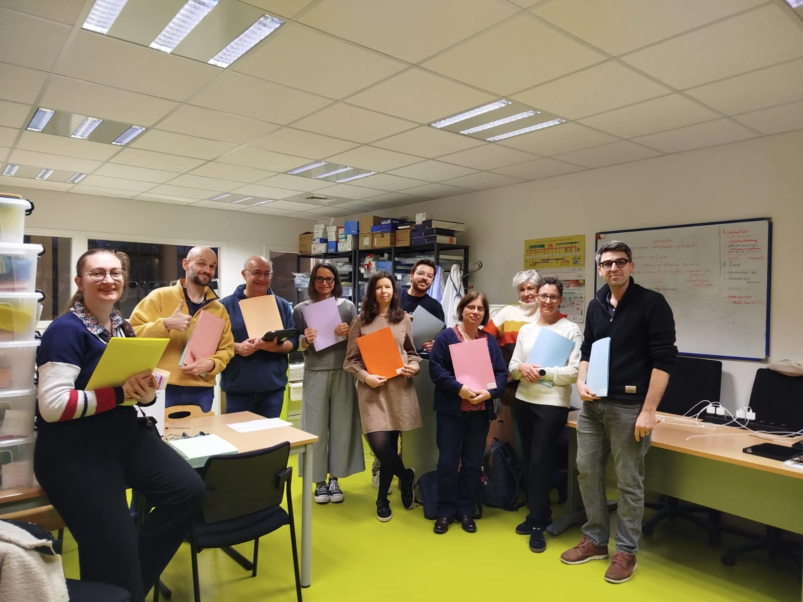 Le premier groupe d'évaluateurs est prêt pour une demi-journée d'EPOS"